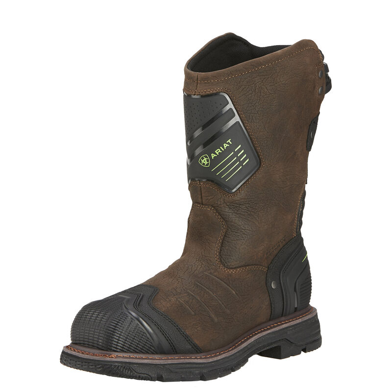 Botas De Trabajo Ariat Catalyst Vx Work Wide Square Toe Waterproof Composite Toe Marrones Oscuro Hom